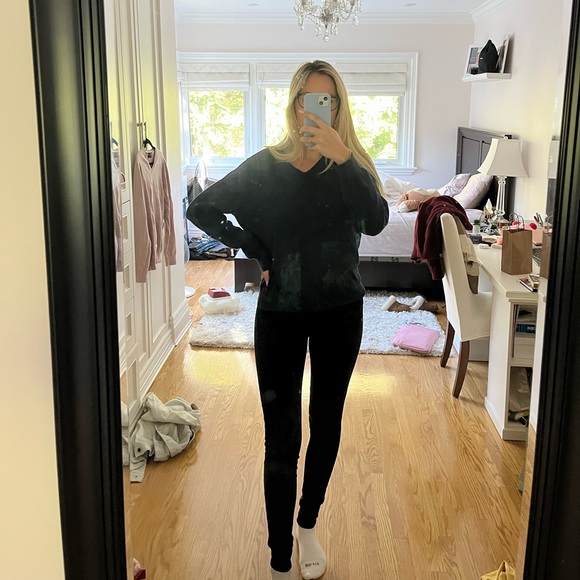 J.Crew Navy V-Neck Sweater - Picture 5 of 8